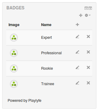 The Badge block
