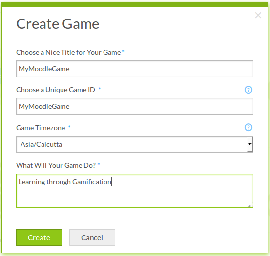 Creating a game on Playlyfe
