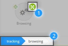 expand sub-process icon
